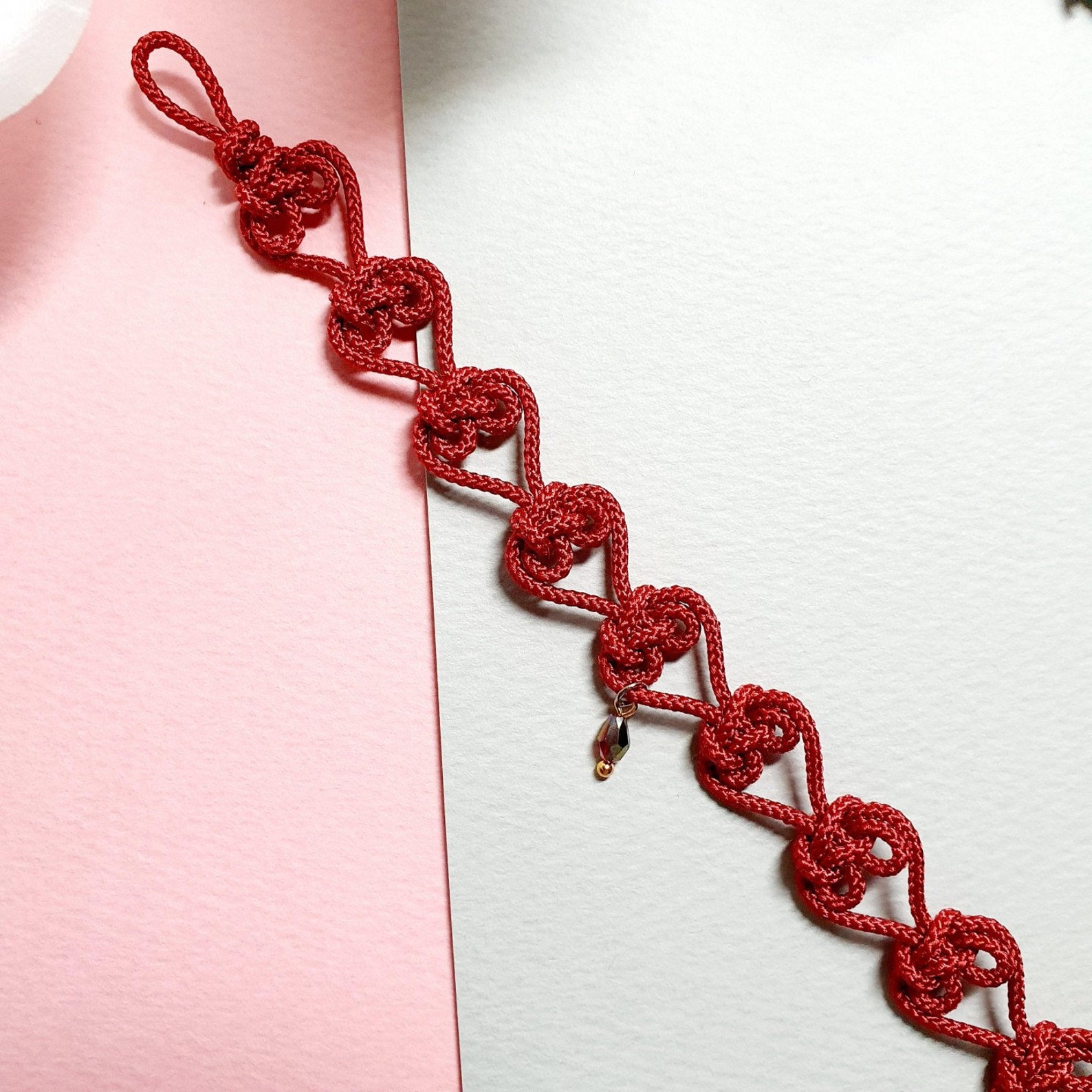 Korean Knot Bracelet Korea Traditional Arabesque Knot Etsy