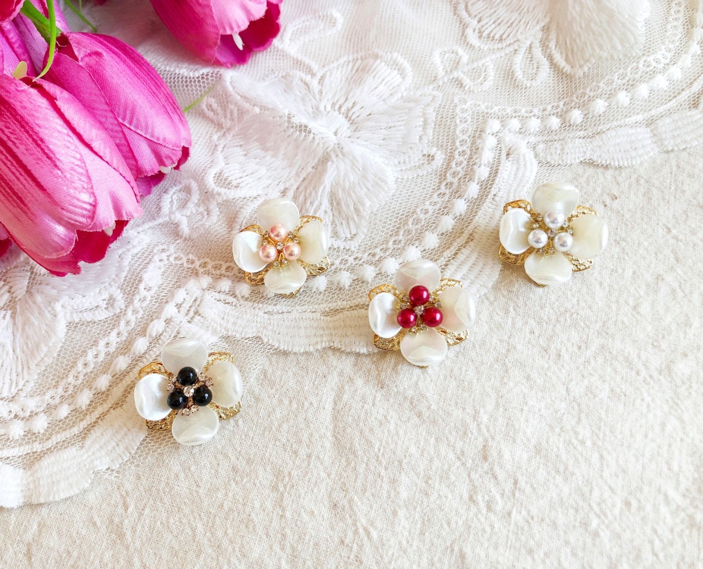 [THE MUSEUM VISITOR]★韓国人気★FLOWER BROOCH BACKPACK Rope Drop Backpack - Hocus Pocus – Designer Park Company