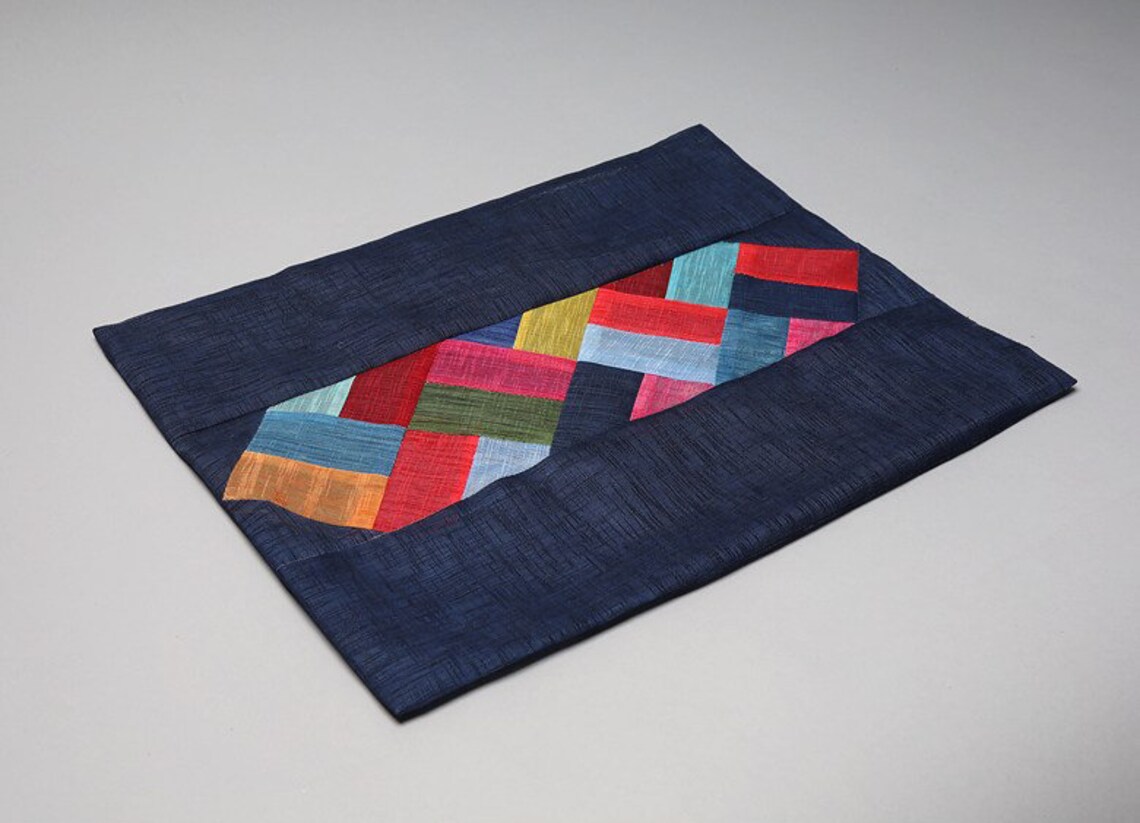 Ramie Korean Patchwork Placemat/ Table Mat/ Korean Traditional Etsy
