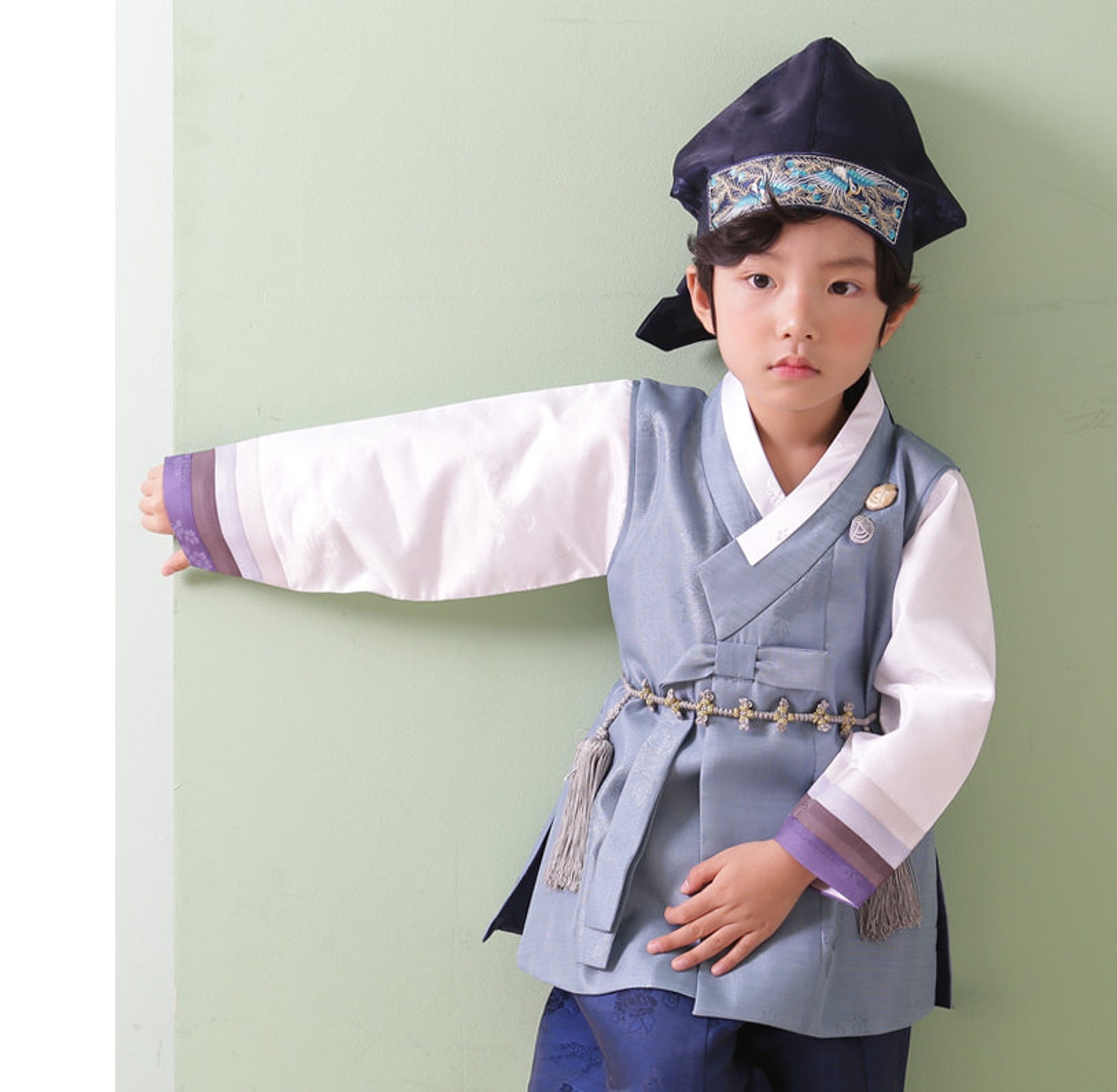 HANBOK for Boy 113 Ages Korean Traditional Costume Hanbok Etsy