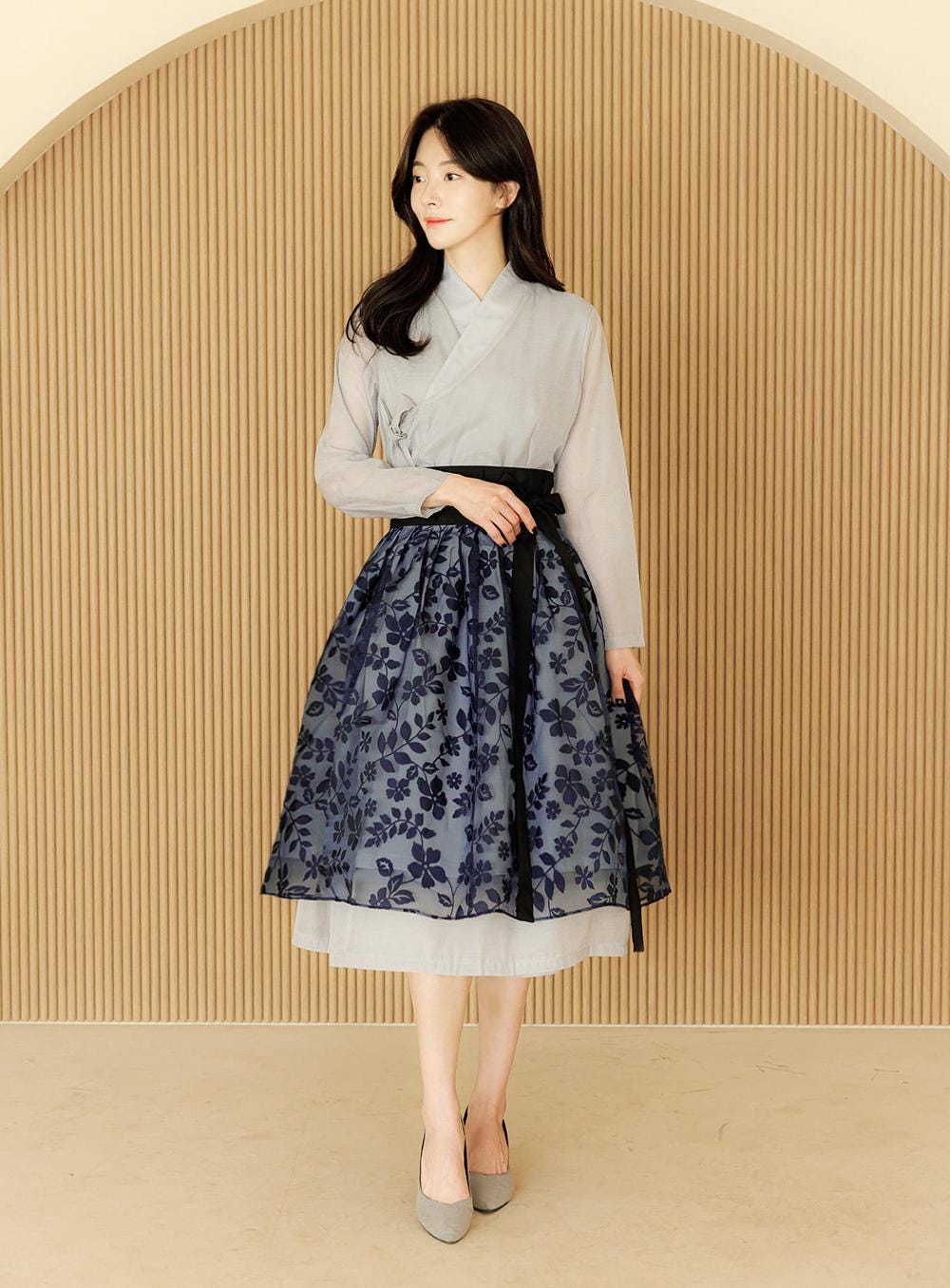 ★韓国人気★I AM MARI★SEE-THROUGH DRESS Boho Korean New Mature Woman Sexy Square Collar Lace Mesh