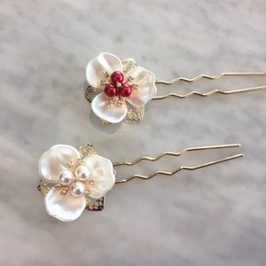 Hanbok Hairpin, Korean Traditional Hanbok Hair Pin Flower Hair Accessory, Decorative Flower Ornament Hair Piece for Women