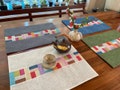 Ramie Korean Patchwork Placemat/ Table Mat/ Korean Traditional Jogakbo product logo