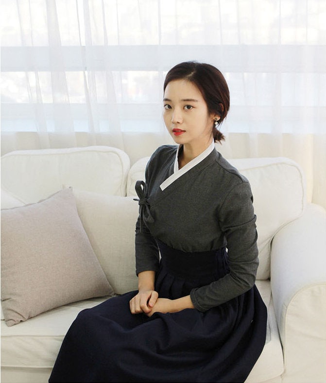 apparel korean black dress Dewlily Puff Sleeve Dress Korean Fashion Teens 20s 30s Cute Date A-line Office Style Off Shoulder Plain Simple