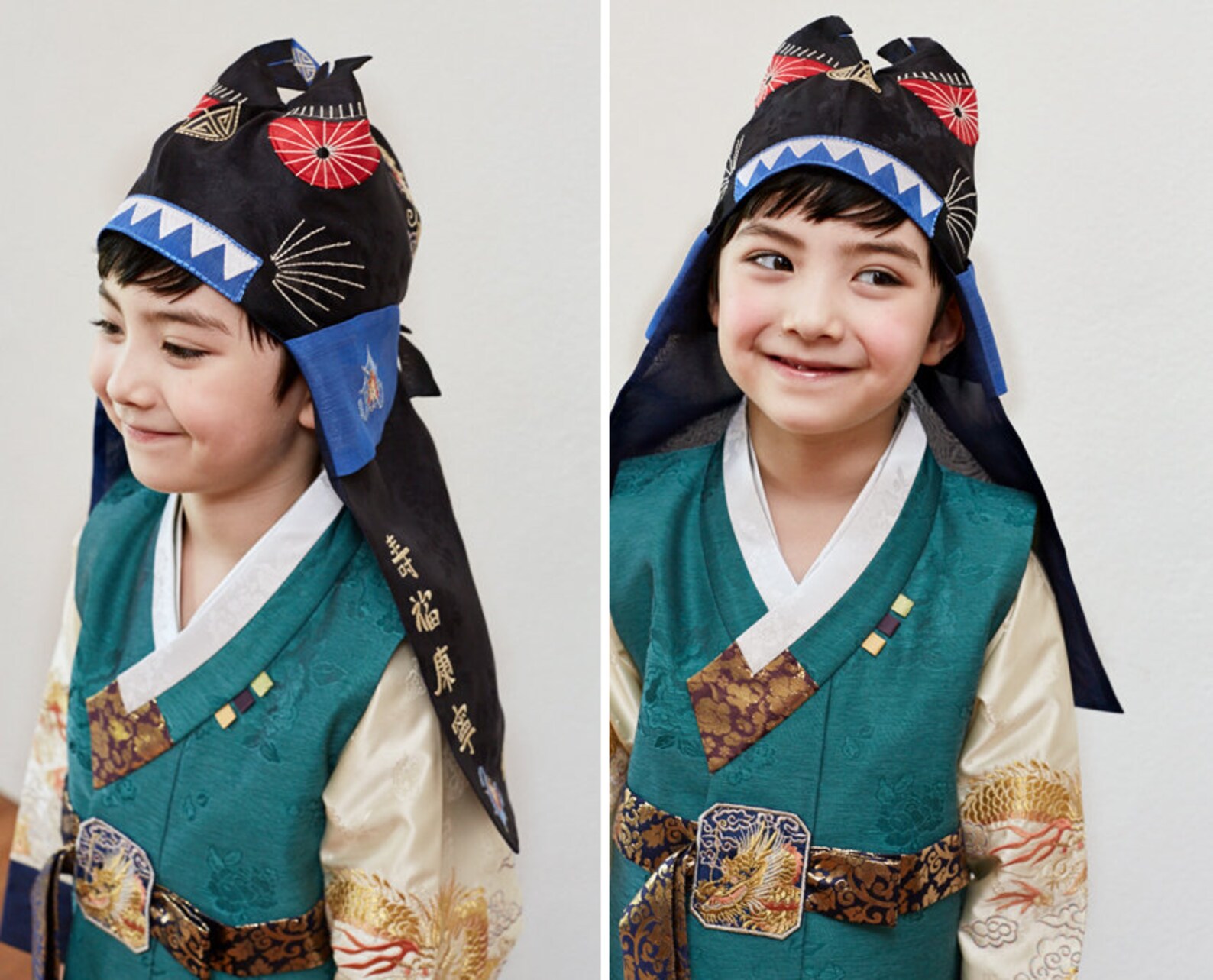 Hogun Korean traditional Hanbok Hat with Tiger Face Etsy