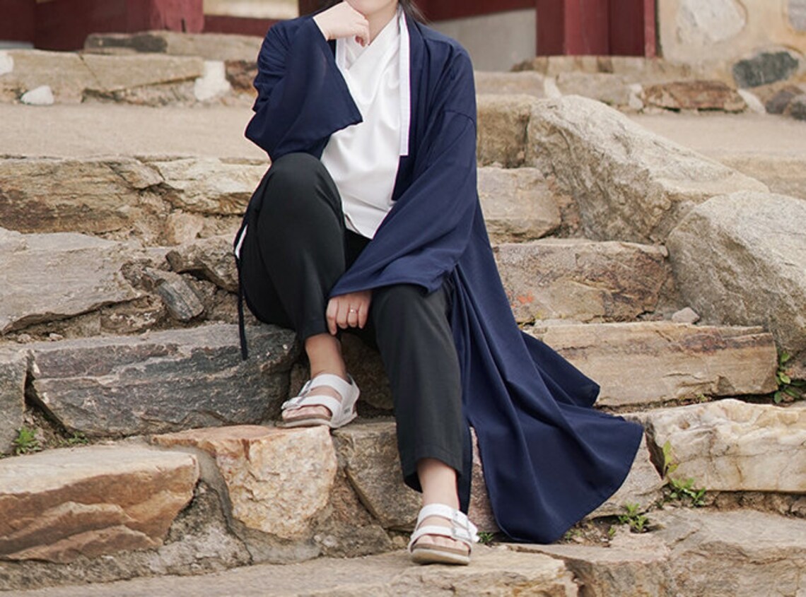 Hanbok Women Jacket Durumagi Korean Modern Hanbok Top Daily | Etsy