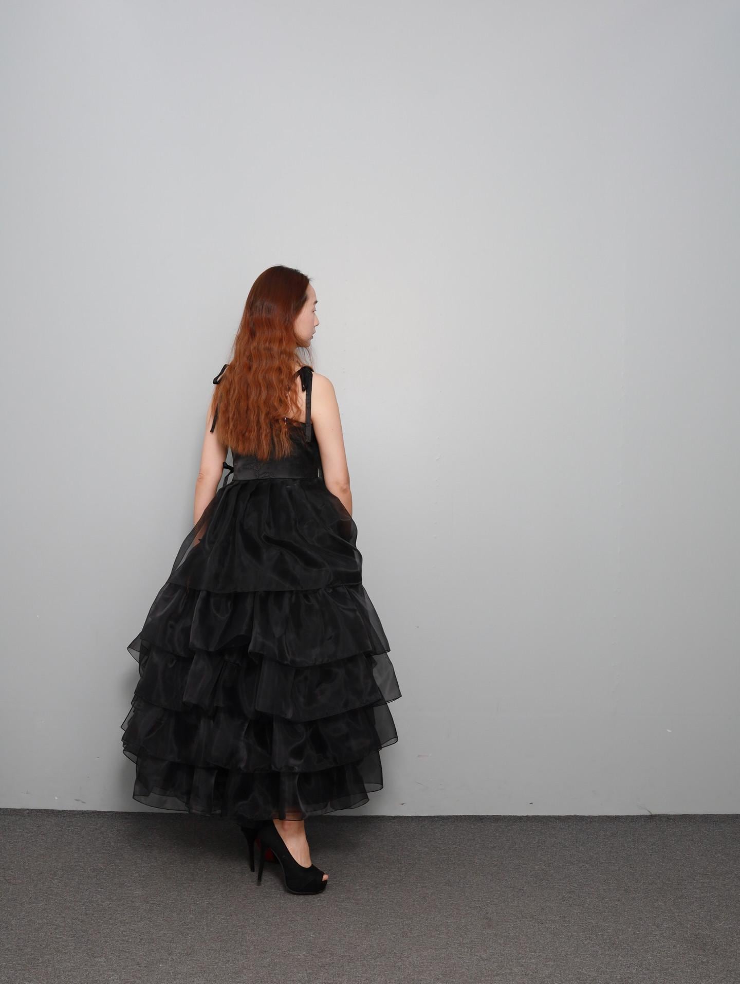 korean layered dress Fusion layered Hanbok / Traditional Korean dress