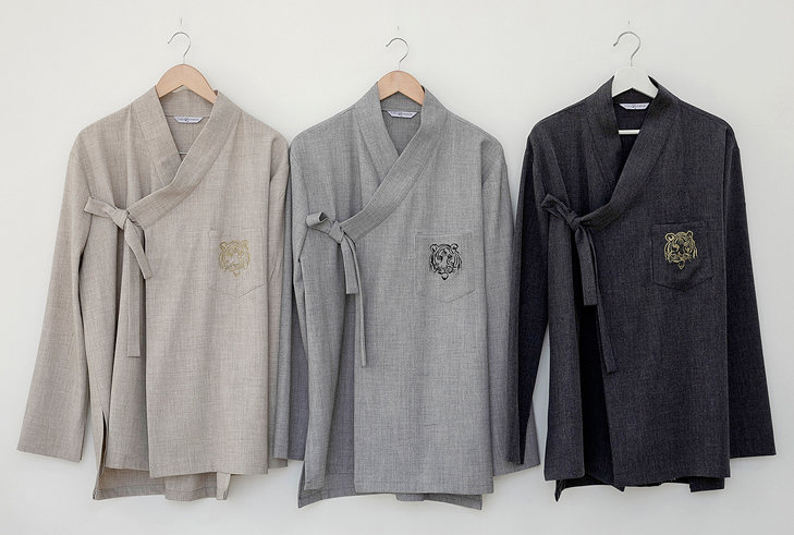 Hanbok Shirt for Men, Korean Modern Hanbok Top Jacket Casual Party Clothing, Modernized Daily Hanbok Shirt