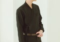 Hanbok Shirt for Men, Korean Modern Hanbok Top Jacket Casual Party Clothing, Modernized Daily Hanbok Shirt in Black Color product logo