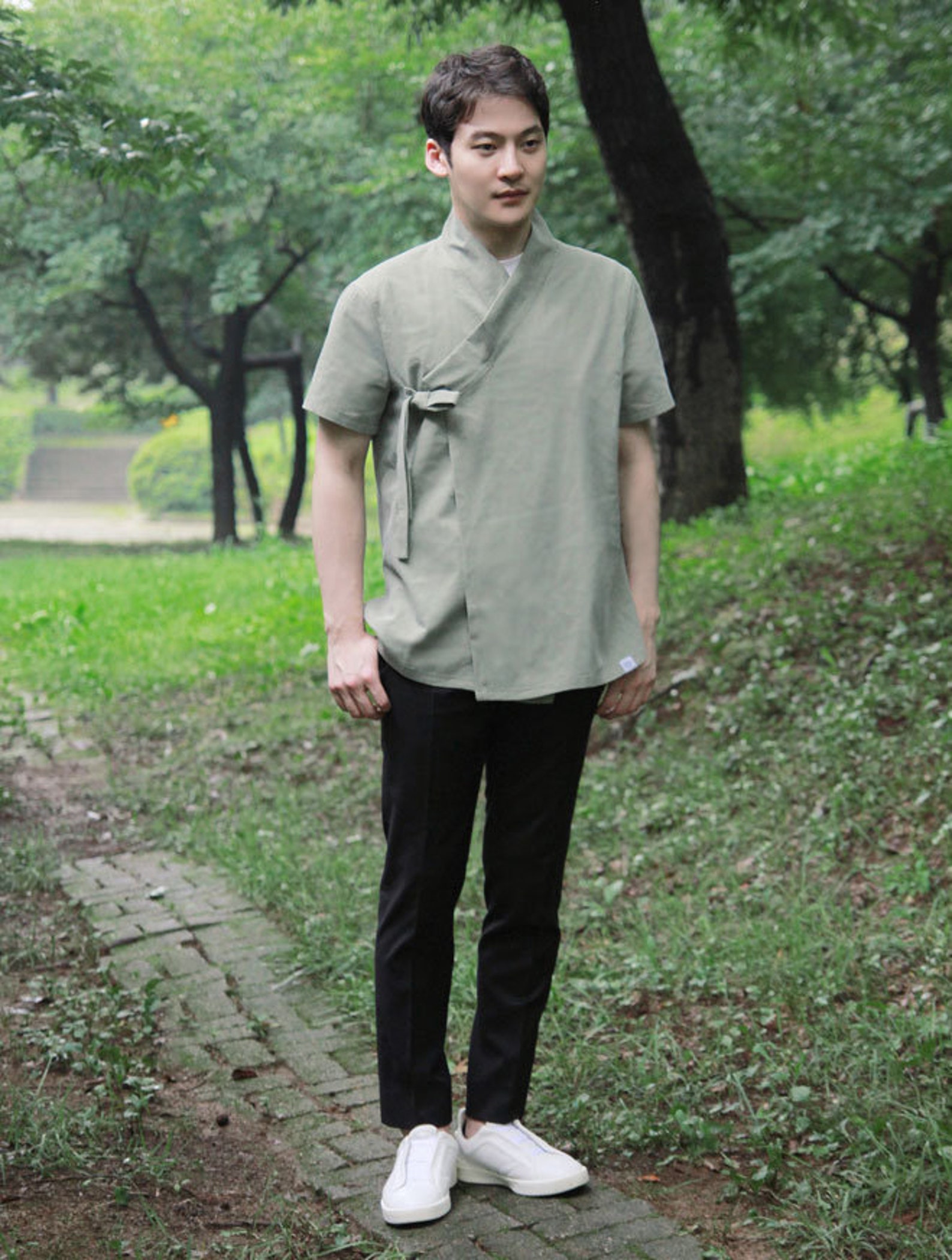 Hanbok Shirt for Men Korean Modern Hanbok Top Jacket Casual | Etsy