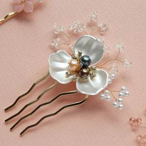 Hanbok Hairpin, Korean Traditional Hanbok Hair Pin Accessory, Decorative Flower Ornament Hair Piece for Women