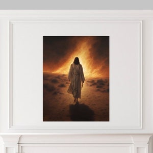 Church wall art Gift for men gift for pastor jesus wall art for men Christian wall art fathers day gift pastor thank you gift faith