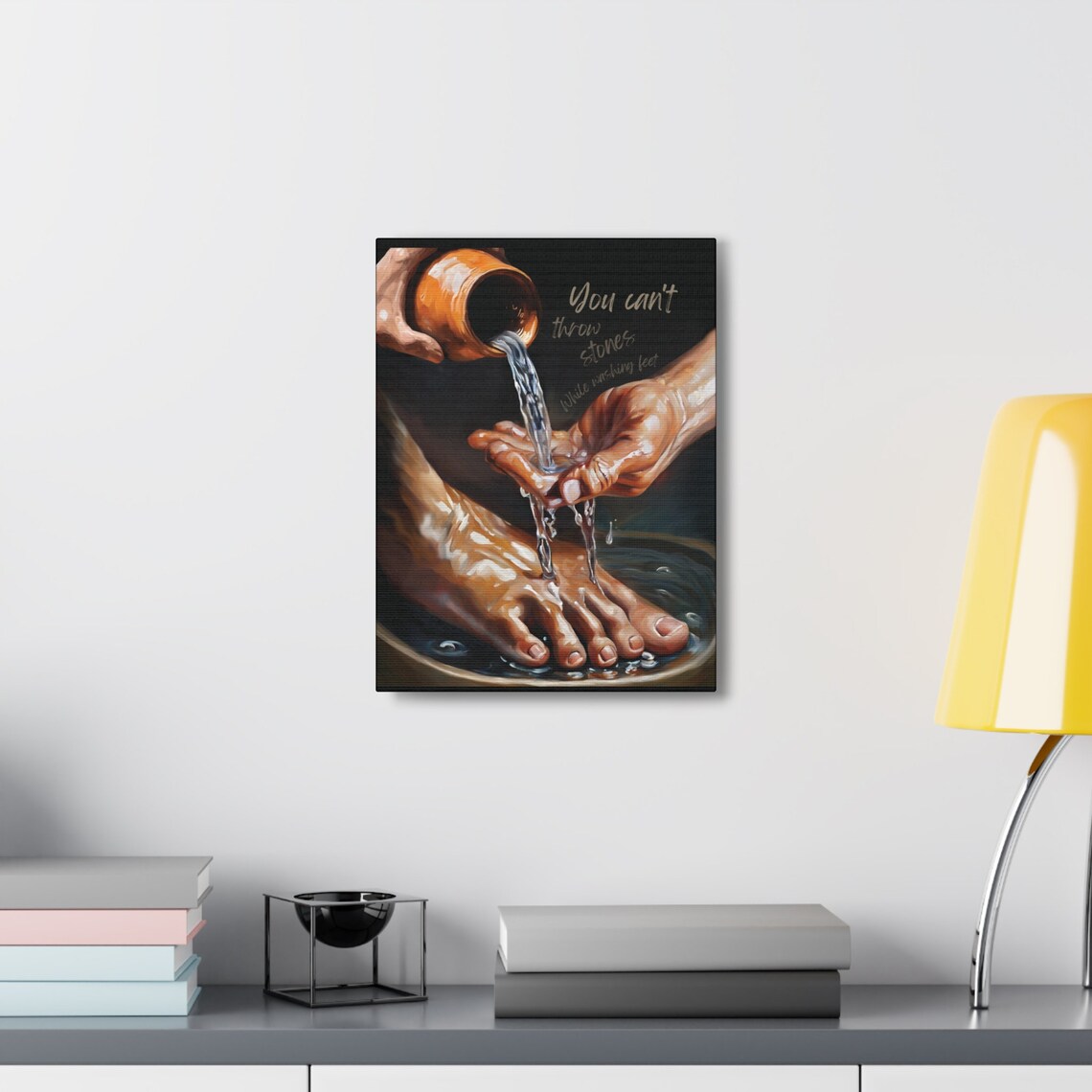 Mesmerizing Can't Throw Stones While Washing Feet Image Digital Art Mesmerizing Can't Throw Stones While Washing Feet Image Digital Art