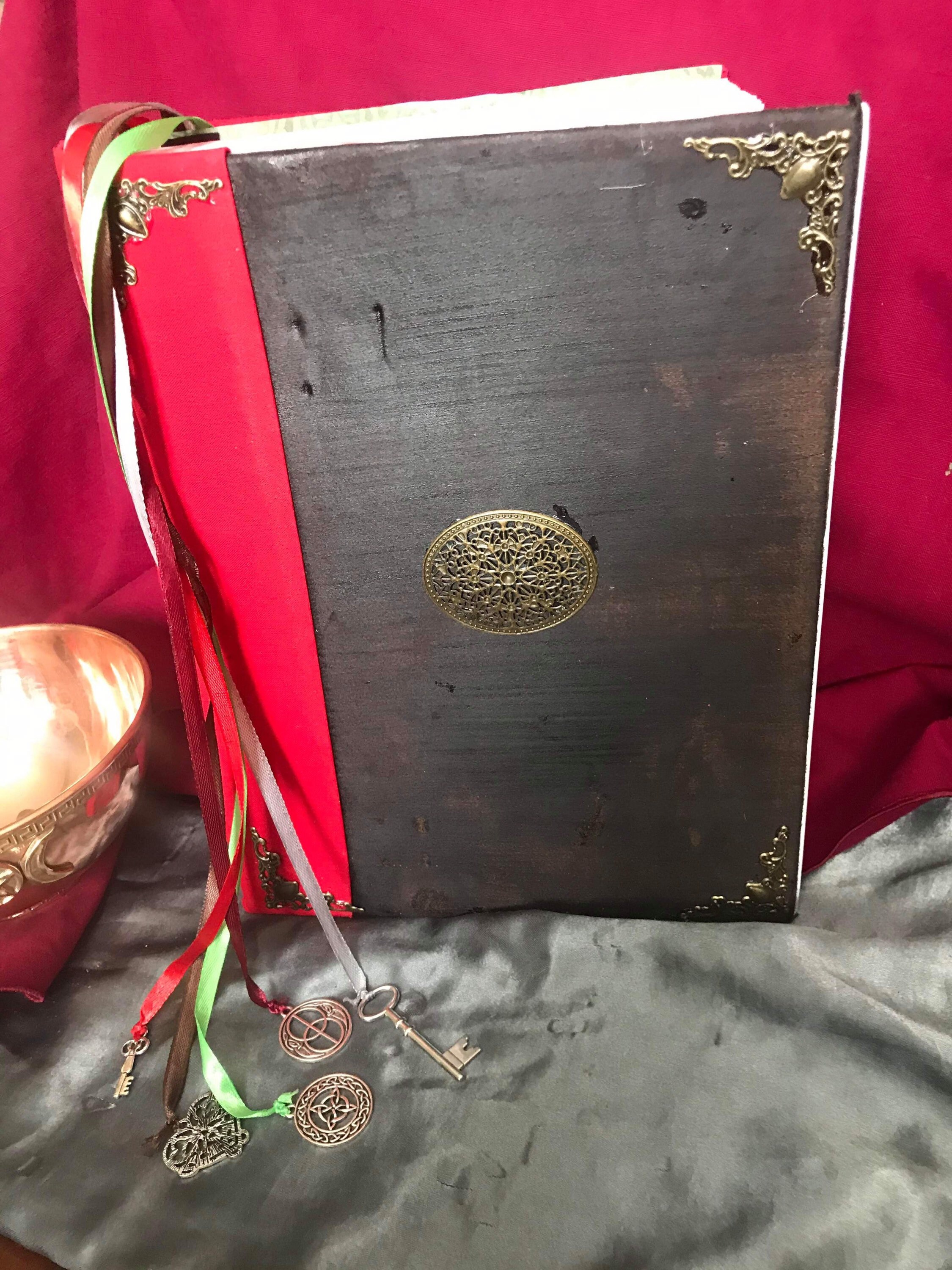 Handmade Blank Book of Shadows Etsy