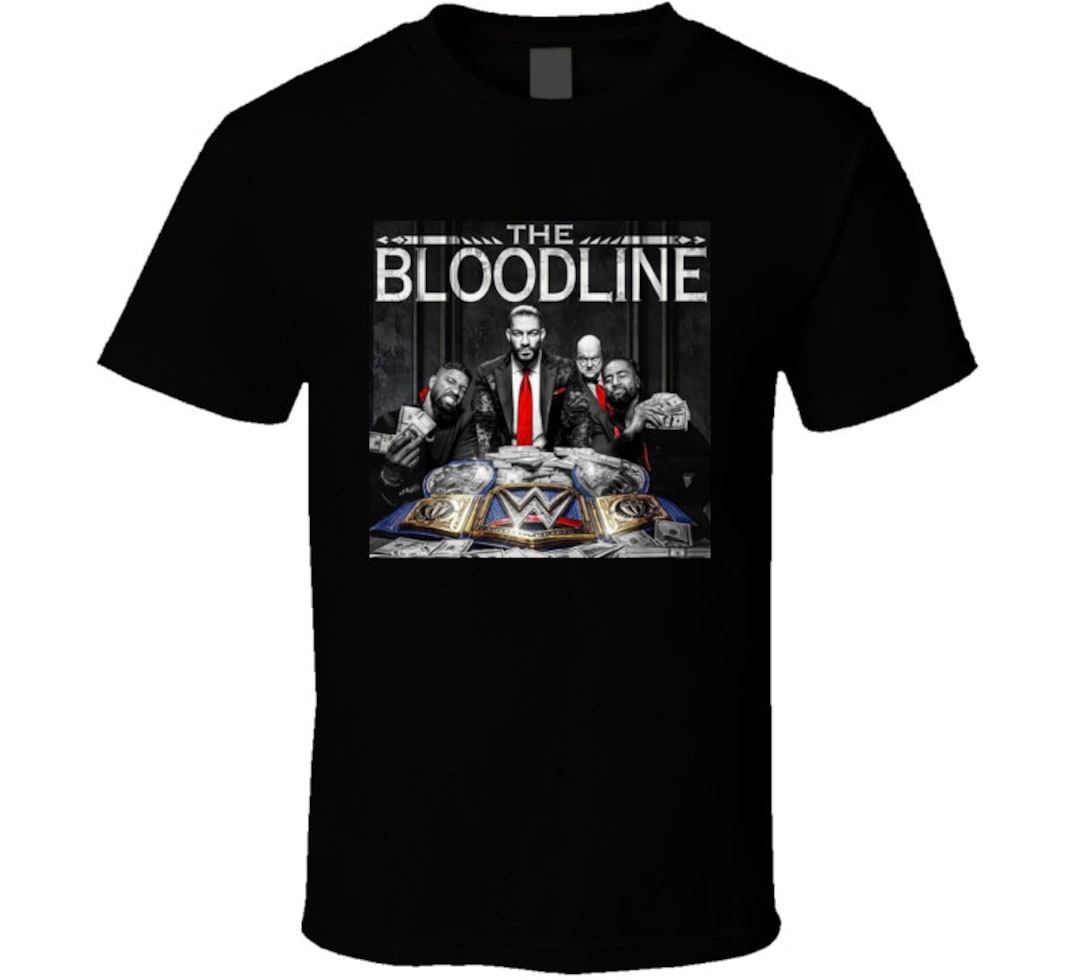 Bloodline Roman Reigns Usos T Shirt Etsy