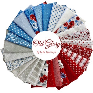 Old Glory - 26 Fat Quarter Bundle - Lella Boutique - Moda Fabrics