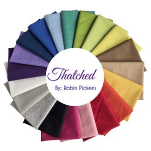 Thatched - 20 Fat Quarter Bundle - By Robin Pickens for Moda Fabrics