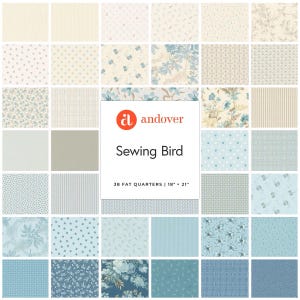 Sewing Bird - 38 Fat Quarter Bundle by Edyta Sitar of Laundry Basket Quilts for Andover Fabrics