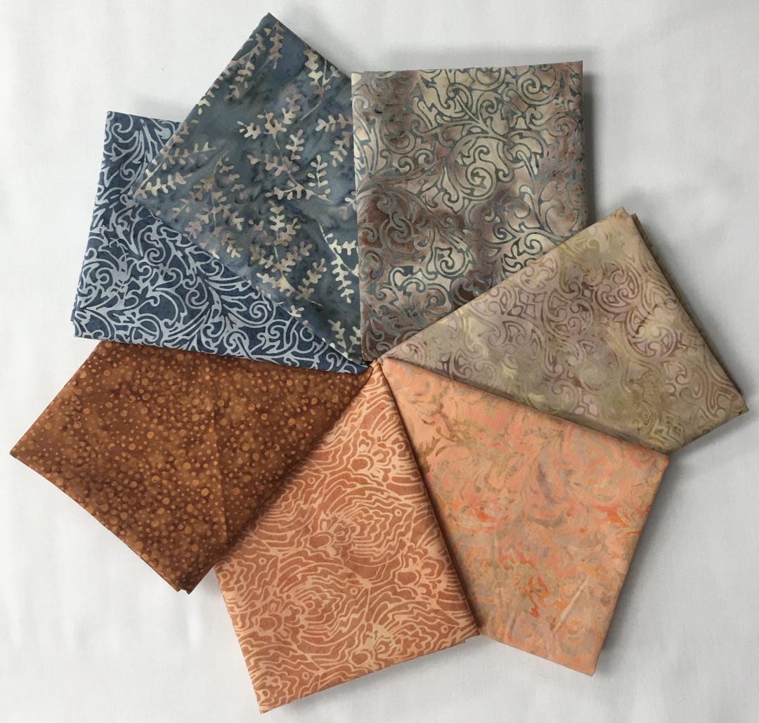 Flourish 7 Fat Quarter Bundle - Etsy
