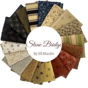 Stone Bridge - 18 Fat Quarter Bundle - Robert Kaufman Fabrics