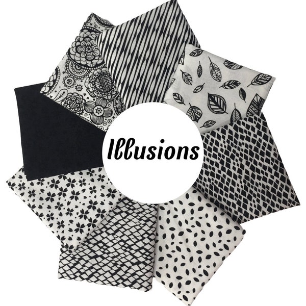 Illusions - 8 Fat Quarter Bundle