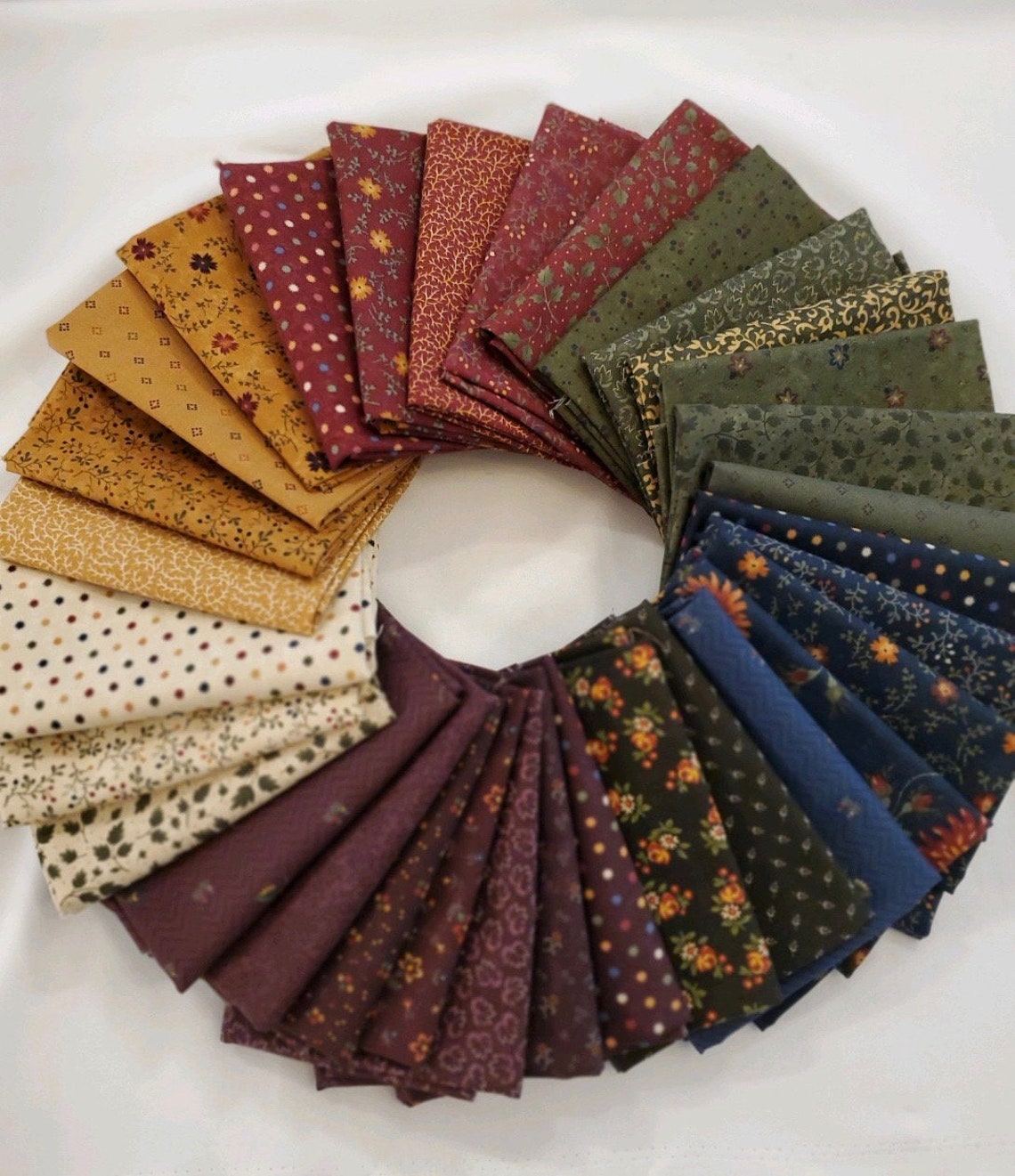 32 Fat Quarter Bundle Bittersweet Lane by Kansas Troubles Etsy