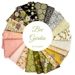 Bee Garden - 19 Fat Quarter Bundle by Gingiber for Moda Fabrics