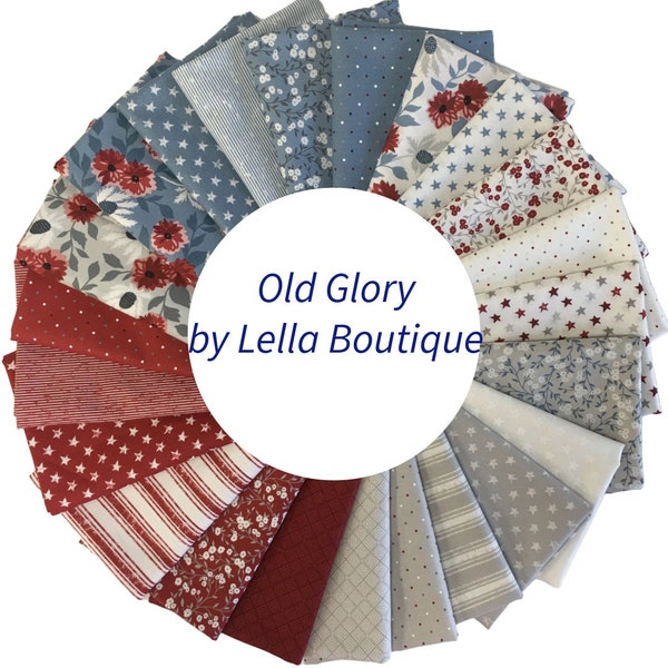 Old Glory - 23 Fat Quarter Bundle - Lella Boutique - Moda Fabrics