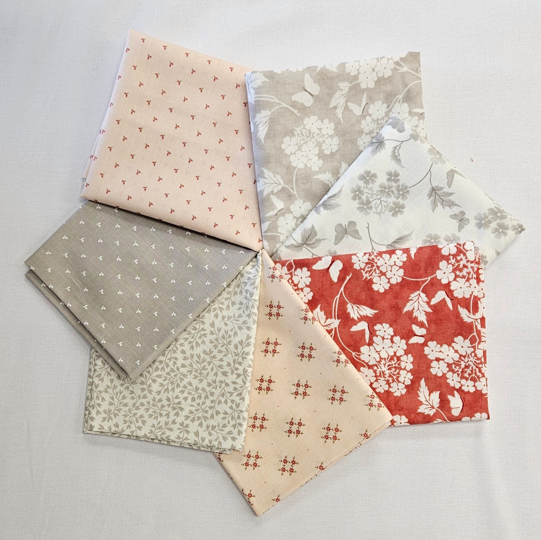 Bliss 7 Fat Quarter Bundle 3 Sisters Moda Fabrics - Etsy