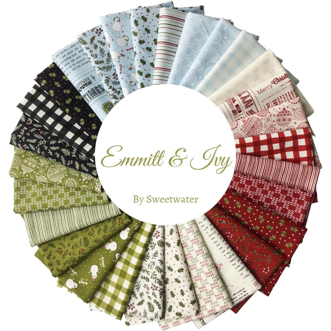 Emmitt and Ivy - 29 Fat Quarter Bundle by Sweetwater for Moda Fabrics ...
