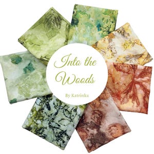 Into the Woods - 7 Fat Quarter Bundle by Katrinka for Free Spirit Fabrics