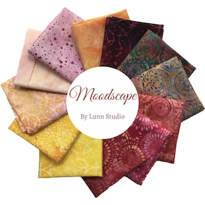 Moodscapes 12 Fat Quarter Bundle -Artisan Batiks by Lunn Studios for Robert Kaufman