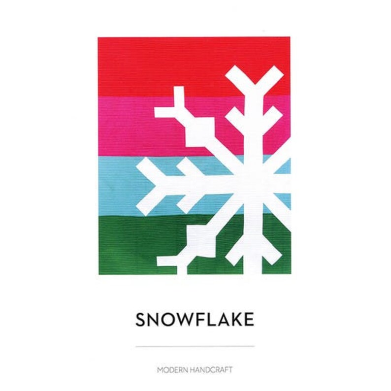 Snowflake Quilt Kit the Blue Moda Fabric Etsy