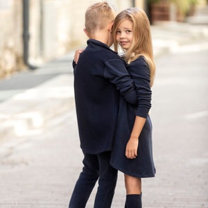 Back to school dress	uniform outfit	School uniforms	girls uniforms	School dress uniform	Blue school uniform	Blue girl dress	first day of school	Girl dress	2nd grade	girl back to school	first grade	save your time