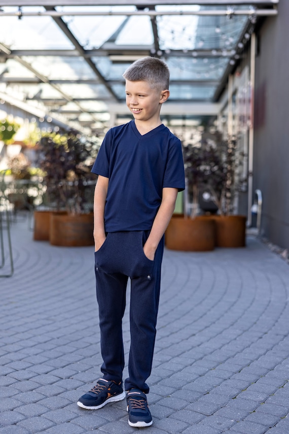 Cotton School Uniform Pant For Kids Regular Fit (Grey)|School uniform Pant  for kids|