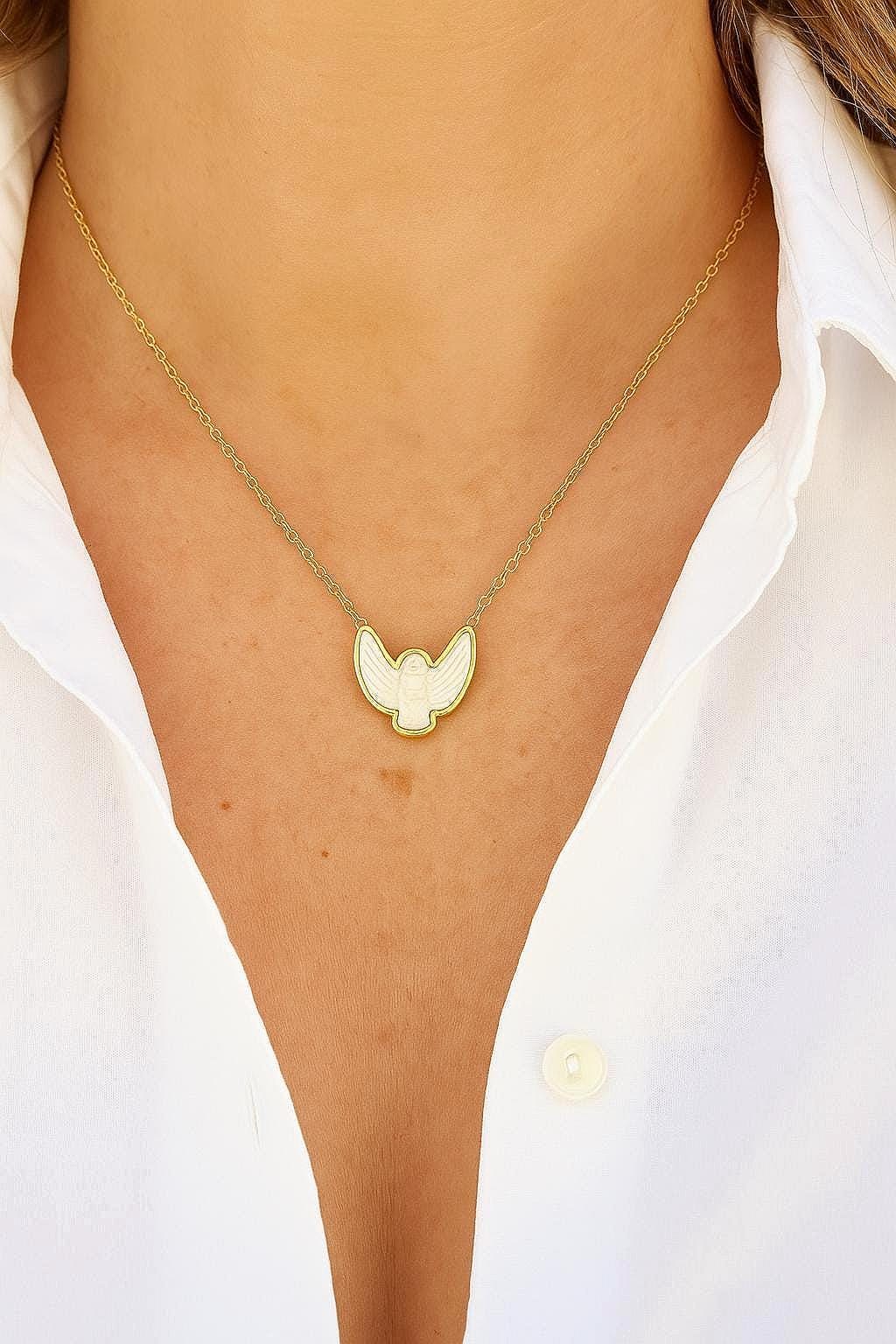 14K Gelbgold Anhänger Mit Trabendem Pferd
