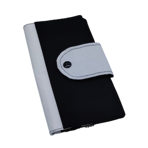 Portefeuille Chic noir et blanc/Compagnon/Cadeau