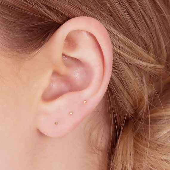 Minimalist cartilage earrings sale