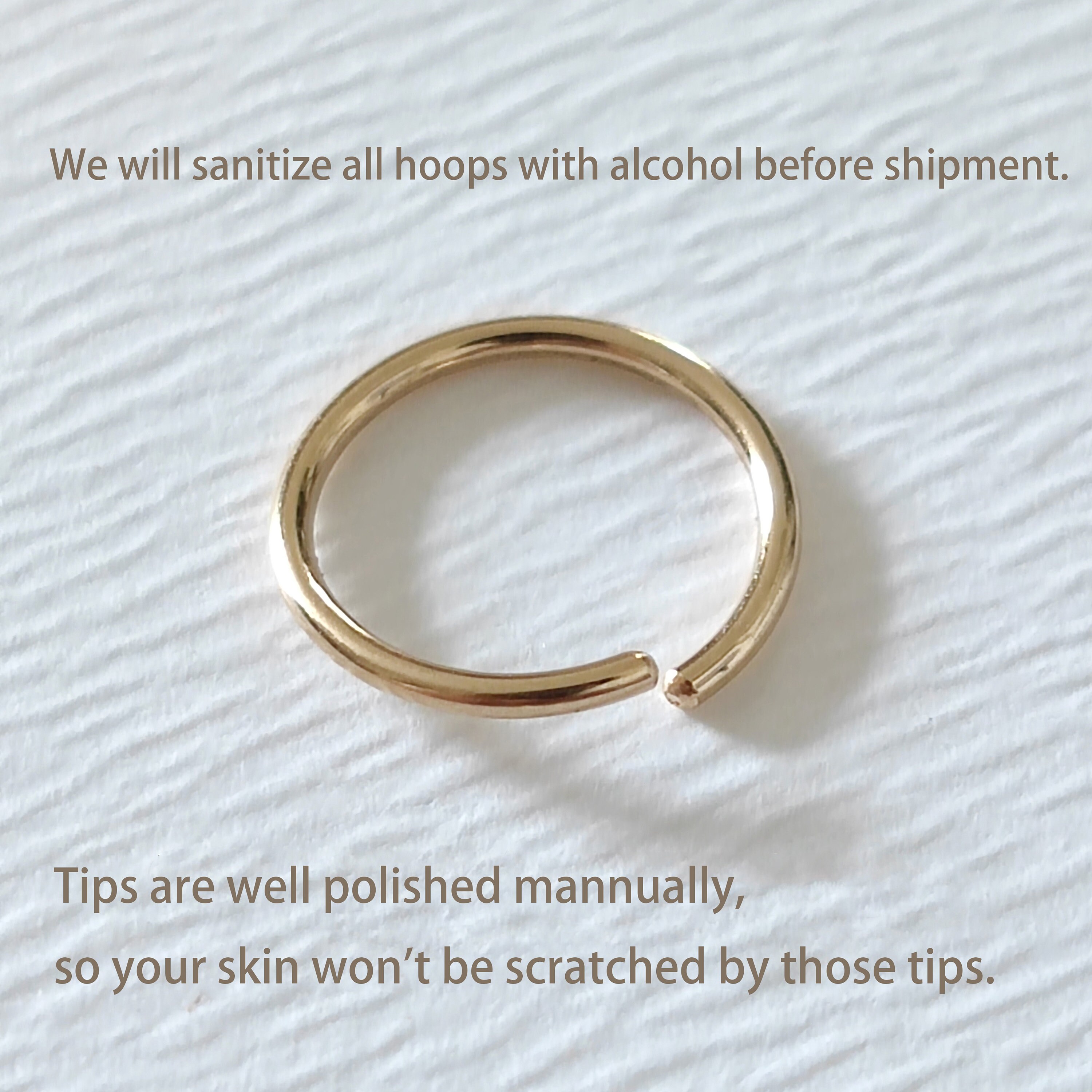 Gold Nose Ring Nose Piercing 14k Gold Filled Nose Ring Etsy