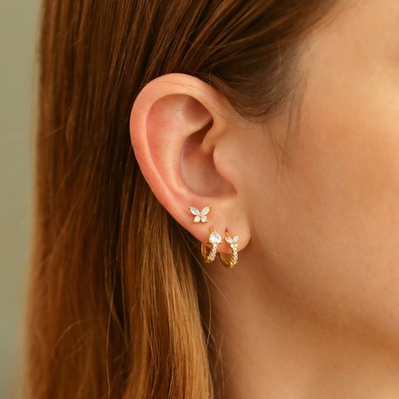 Dainty earring sales set