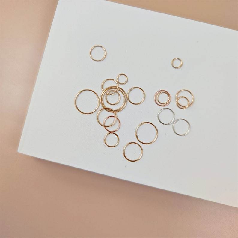 Gold Nose Ring Nose Piercing 14k Gold Filled Nose Ring Etsy