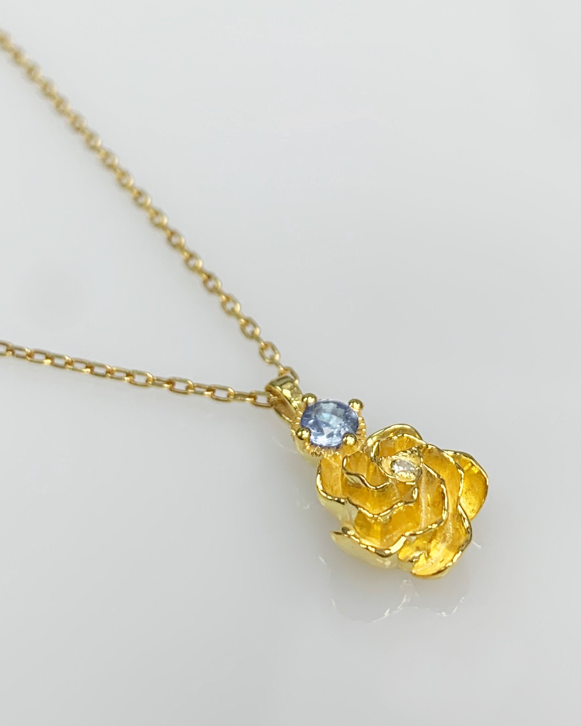 K14 Gold Necklace - Etsy