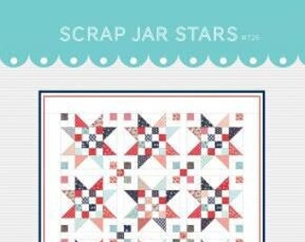 Scrap Jar Stars by Gigi&#39;s Thimble (Physical Copy)