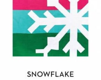 Snowflake Quilt Pattern by Modern Handcraft (Physical Copy)