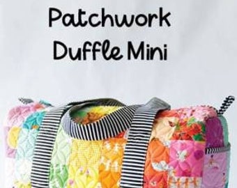 Patchwork Duffle Mini Pattern by Knot and Thread (Physical Copy)
