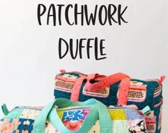 Patchwork Duffle Pattern by Knot and Thread (Physical Copy)