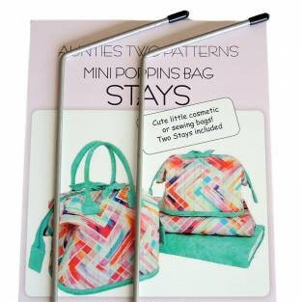Aunties Two Patterns Mini Poppins Bag STAYS ONLY