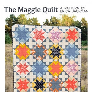 The Maggie Quilt Pattern by Kitchen Table Quilting (Physical Copy)