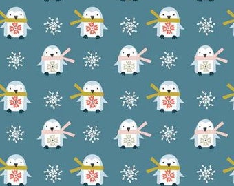 Winter Penguin by Sally Payne for Dashwood Studios Winter Folk Line