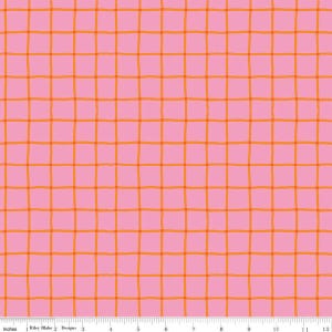 100 Aker Woods Picnic Plaid Pink by Jill Howarth for Riley Blake Designs